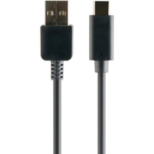 Cable Muvit MUUSC0140 USB Reversible Tipo C para Carga y Datos 1 m 2A negro