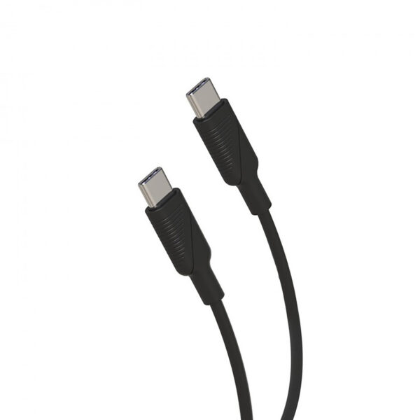 Pack Muvit for Change Cargador coche Tipo C PD 20W + cable tipo C a tipo C 3A 1m - Imagen 3