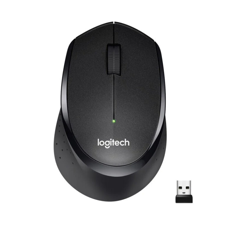Ratón Inalámbrico Logitech M330 Silent Plus Negro 1000DPI **Embalaje dañado, producto nuevo**