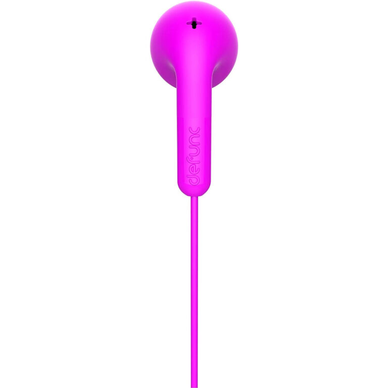 Auriculares DeFunc Basic TALK con cable jack 3,5mm rosa
