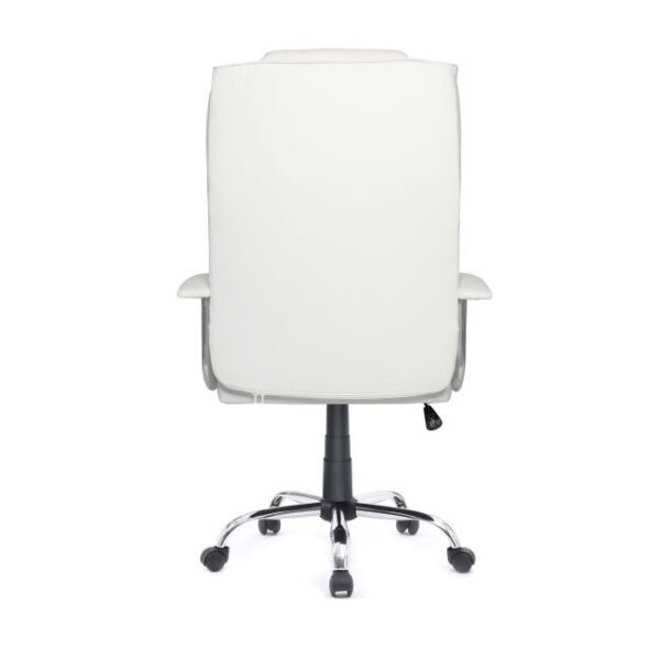 Silla Oficina Equip ‎651007 Ergonomica  Blanca Usada - Imagen 4