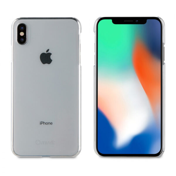 Funda Cristal Muvit para Apple iPhone XS Max transparente
