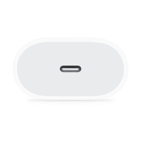 Cargador original Apple Adaptador de Corriente USB-C 20W Blanco (NUEVO) - Imagen 2