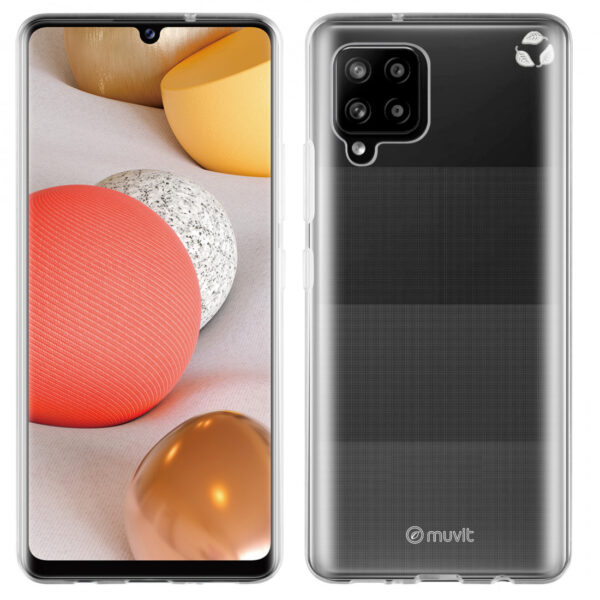 Funda Muvit for Change recycletek para  Samsung Galaxy A42 5G transparente - Imagen 2
