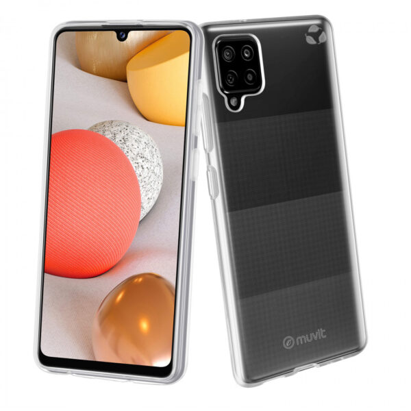 Funda Muvit for Change recycletek para  Samsung Galaxy A42 5G transparente