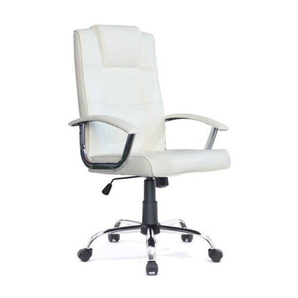 Silla Oficina Equip ‎651007 Ergonomica  Blanca Usada - Imagen 2