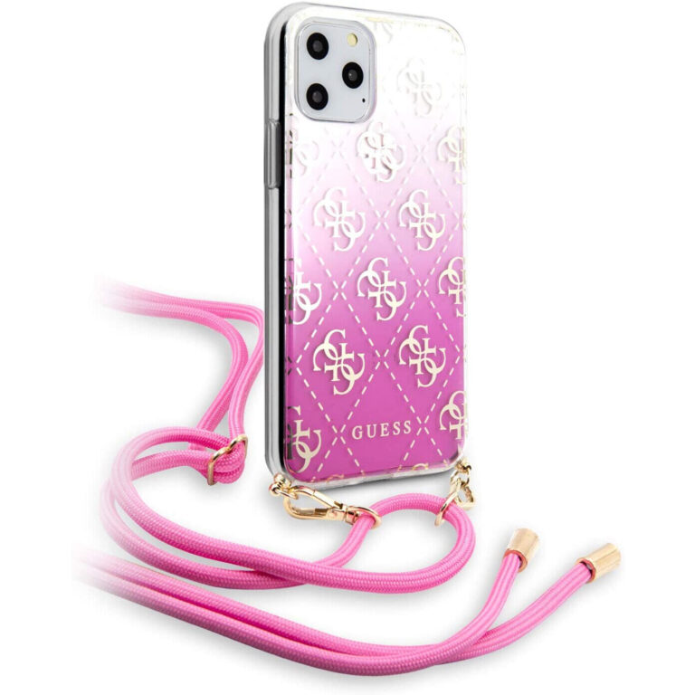 Funda Guess con Colgante para Apple iPhone 11 Pro Rosa