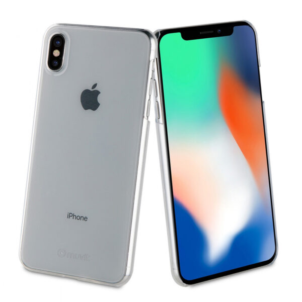 Funda Cristal Muvit para Apple iPhone XS Max transparente - Imagen 2