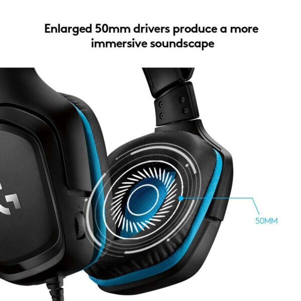 Auriculares Gaming 7.1 Logitech G432 Usado **Falla el micro** - Imagen 3