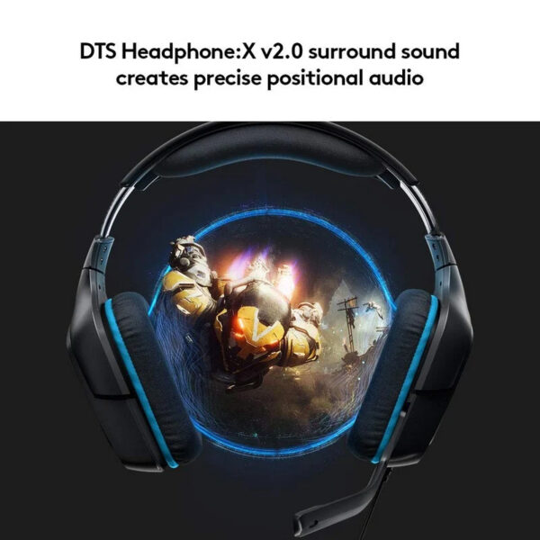 Auriculares Gaming 7.1 Logitech G432 Usado **Falla el micro** - Imagen 2