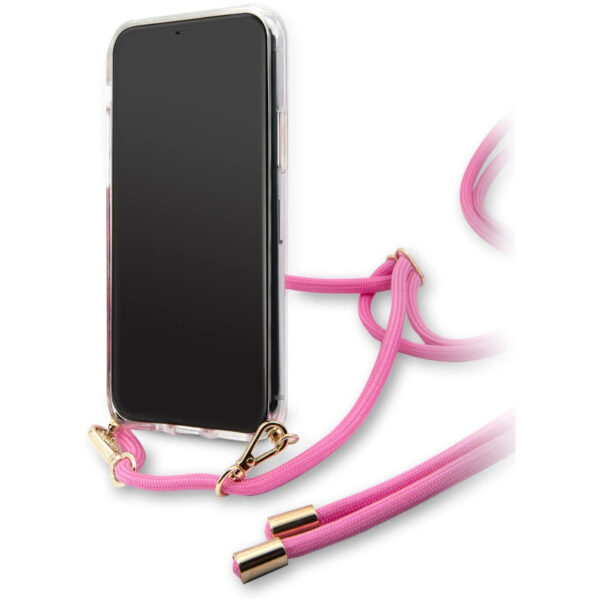 Funda Guess con Colgante para Apple iPhone 11 Pro MAX Rosa - Imagen 3