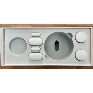 Kit de Seguridad Xiaomi Smart Sensor Set Usada **Solo sensores, no incluye el HUB ni el botón xiaomi mi wireless. Hay que cambiar los adhesivos de los sensores, están usados**