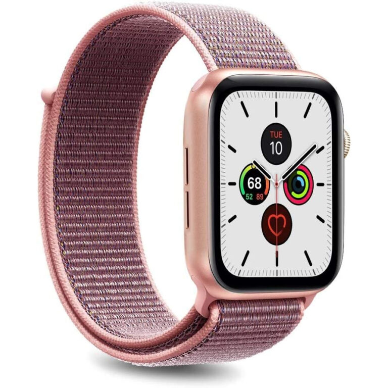 Correa para Apple Watch Puro Nylon 38/40mm color rosa