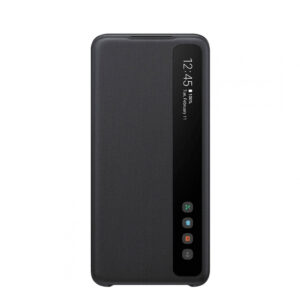 Funda original Samsung Clear View para Samsung Galaxy S20+ negra