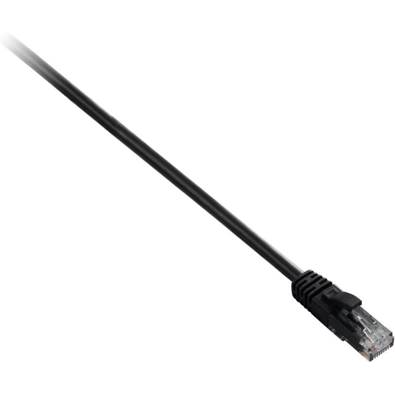 Cable de red blindado V7 1 m Cat5e S/FTP (S-STP) RJ-45 Negro