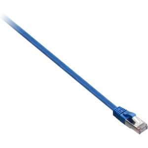 Cable de red blindado V7 2 m  Cat5e U/FTP (STP)  RJ-45 Azul