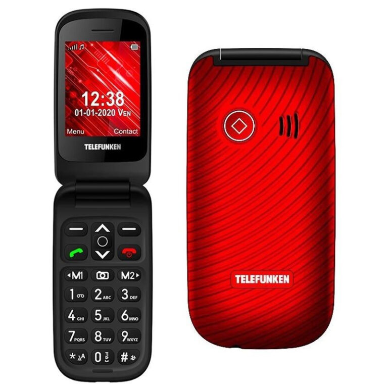 Teléfono Móvil Telefunken Libre S440 Senior Rojo