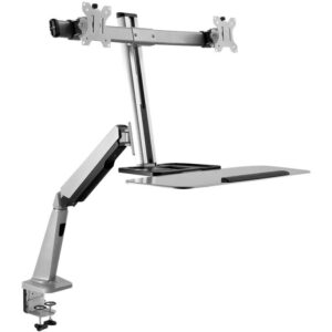 Soporte V7 DW1SSGSD-1E con dos muelles para trabajar sentado o de pie