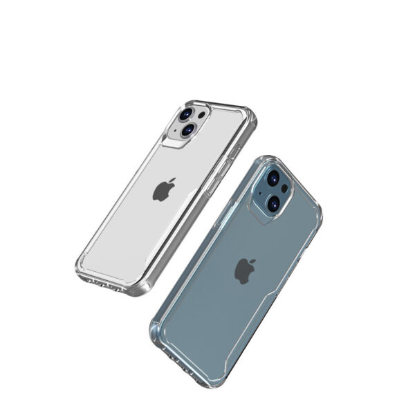 Funda Muvit for Change Shockproof 2m para Apple iPhone 13 transparente - Imagen 2
