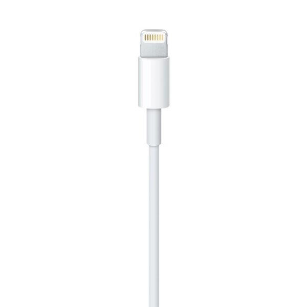 Cable Original Apple de USB a Conector Lightning 1m Blanco (NUEVO) - Imagen 2