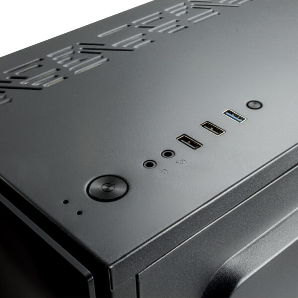 Caja Gaming PC Unykach Armor EVO RGB negra - Imagen 5