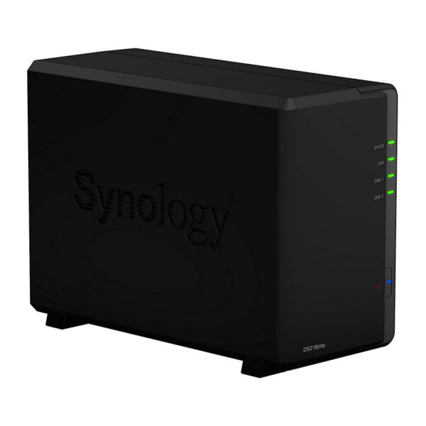 Servidor NAS Synology DS218Play Negro Usado - Imagen 3
