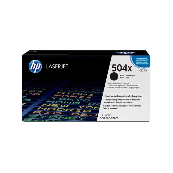 Toner original HP 504X CE250XD Pack de 2 - 21.000 pag. Negro