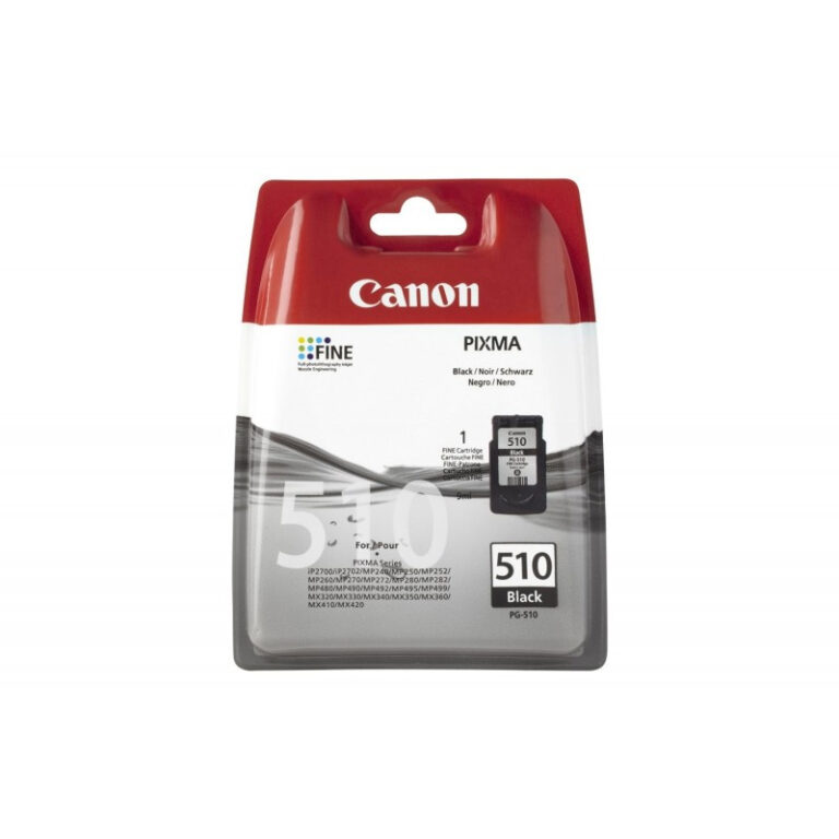 Cartucho Tinta Canon 2970B001 PG510 Negra **Embalaje dañado, producto nuevo**