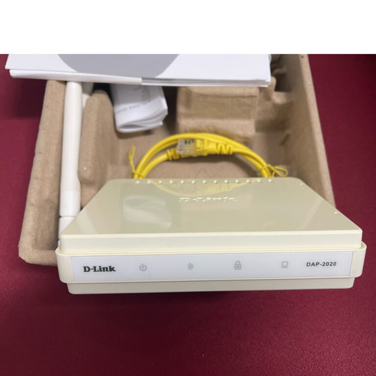 Punto de acceso inalámbrico D-Link DAP-2020 300Mbps / 2.4Ghz Usado *Amarillento*
