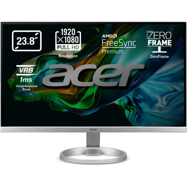 Monitor Acer R240Ysi  23.8'' LED IPS FullHD 75 Hz negro