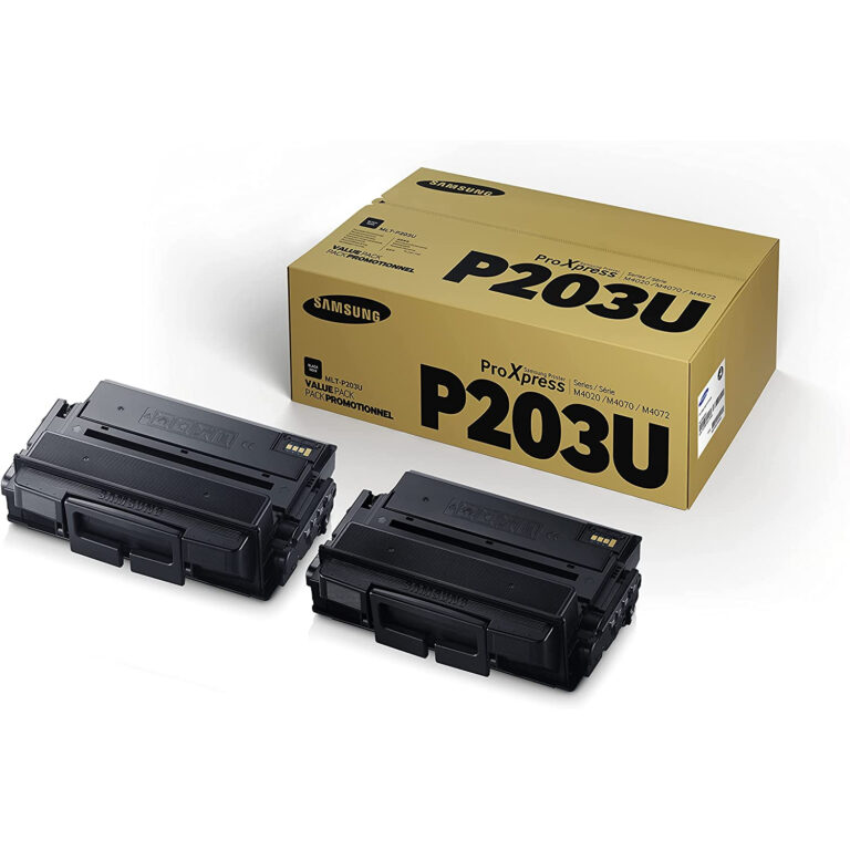 Toner original Samsung MLT-P203U SV123A Pack de 2 - 30.000 pag. Negro