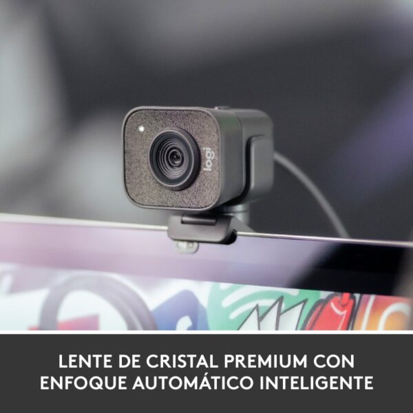 Logitech StreamCam Webcam USB-C Full HD Negra - Imagen 4