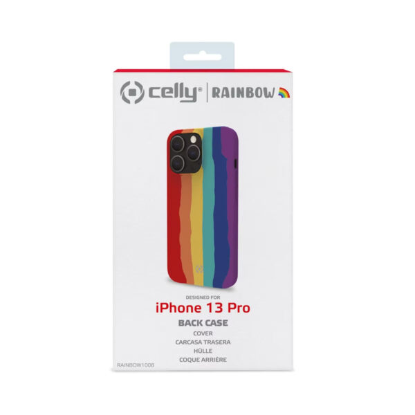 Funda Celly de TPU Arcoiris para Apple iPhone 13 Pro - Imagen 6