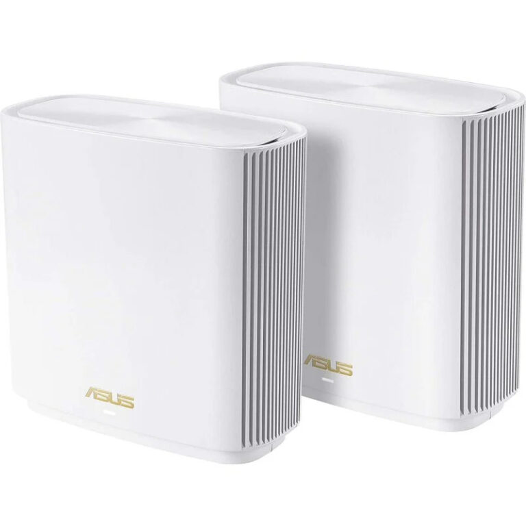 Asus Pack de 2 ZenWifi AX (XT8) Sistema Wi-Fi AiMesh AX6600 Blancos