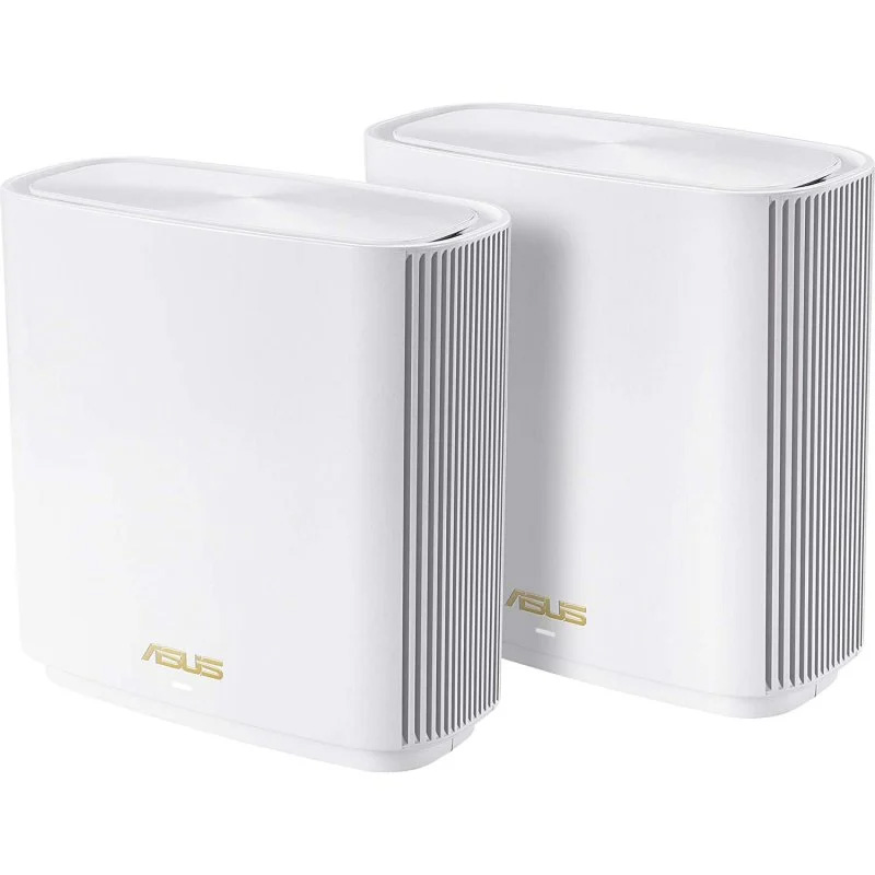 Asus Pack de 2 ZenWifi AX (XT8) Sistema Wi-Fi AiMesh AX6600 Blancos
