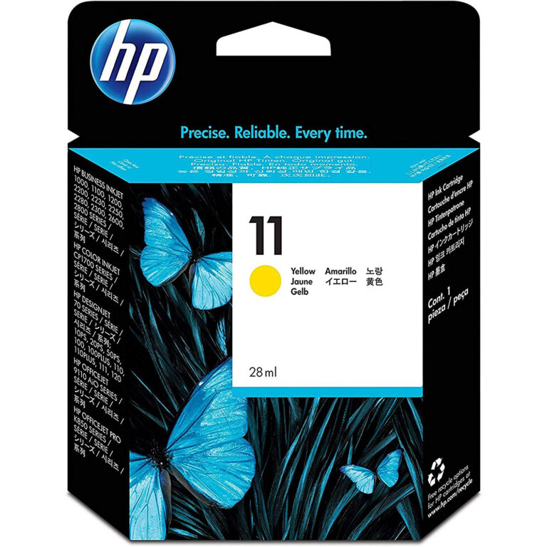 Cartucho Tinta Original HP 11 C4838A color Amarillo