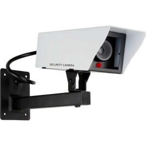 Cámara falsa Smartwares CS11D Metálica Uso interior y exterior Luz LED