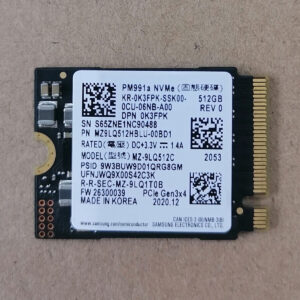 SSD Samsung PM991A 512GB M.2 2242 Nvme Pcie 3.0 X4 MZALQ512HBLU-00BL2