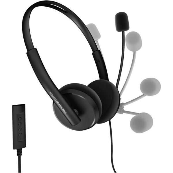 Auriculares Energy System USB Office 2+ Negro - Imagen 4