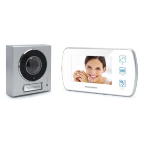 Vídeoportero Thomson 512160 Color Pantalla Táctil 4.3'' 2 Hilos Blanco