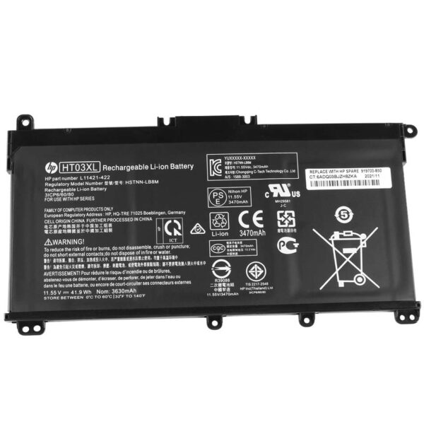 Batería Original HP para portatil HP HT03XL L11421-AC2