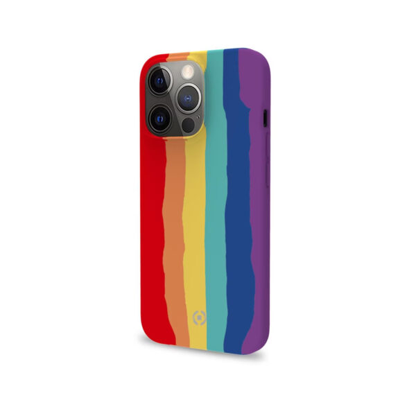 Funda Celly de TPU Arcoiris para Apple iPhone 13 Pro