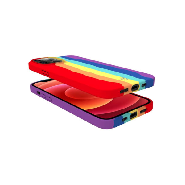 Funda Celly de TPU Arcoiris para Apple iPhone 13 Pro - Imagen 4