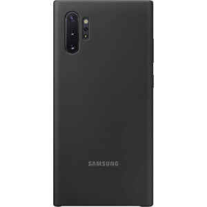 Funda original Samsung de silicona para Samsung Galaxy Note 10+ negra