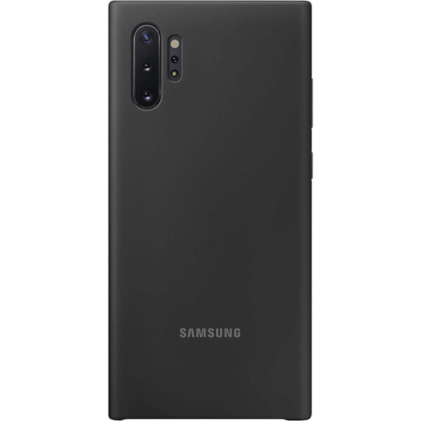 Funda original Samsung de silicona para Samsung Galaxy Note 10+ negra