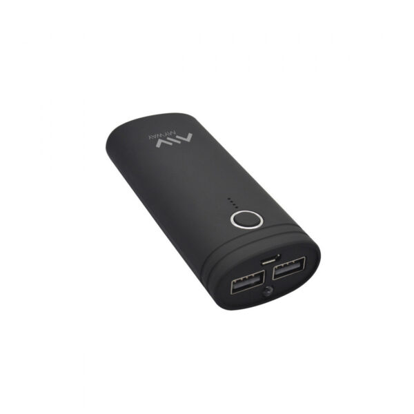 Power Bank Myway MWCHP0090 5000mAh USB 2 puertos 1A +2.1A cable USB-Micro USB - Imagen 2