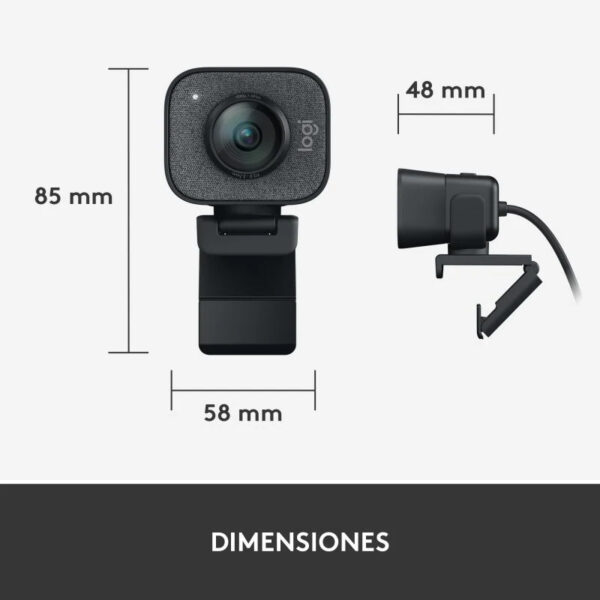 Logitech StreamCam Webcam USB-C Full HD Negra - Imagen 10