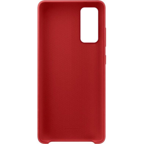 Funda original Samsung de silicona para Samsung Galaxy S20 FE roja - Imagen 4