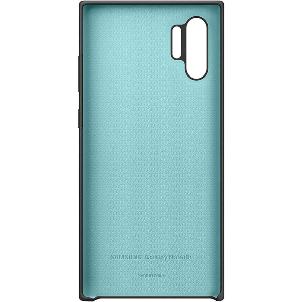 Funda original Samsung de silicona para Samsung Galaxy Note 10+ negra - Imagen 3