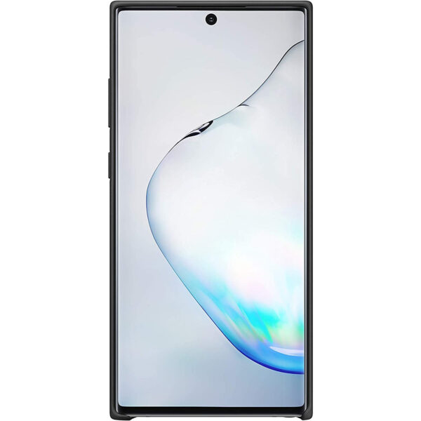 Funda original Samsung de silicona para Samsung Galaxy Note 10+ negra - Imagen 2